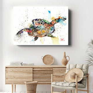 Sea Turtle - Metal Box Art Metal Box Wall Art Dean Crouser