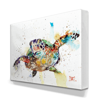 Sea Turtle - Metal Box Art Metal Box Wall Art Dean Crouser