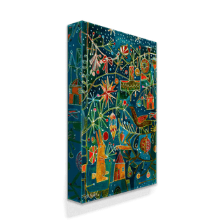 Christmas Decorations - Metal Box Art Metal Box Wall Art Este MacLeod