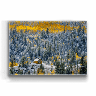 Chapel on a Hill - Metal Box Art Metal Box Wall Art Michael Underwood