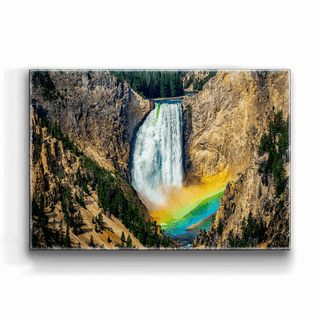 Grand Canyon of the Yellowstone - Metal Box Art Metal Box Wall Art Michael Underwood