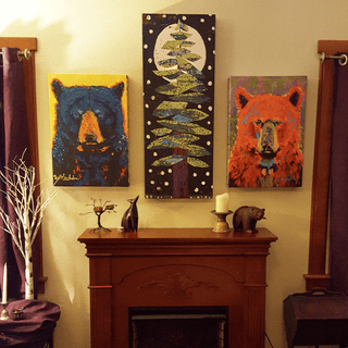 Blaze - Metal Box Art Metal Box Wall Art Shelle Lindholm