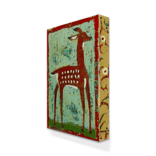 Flora - Metal Box Art Metal Box Wall Art Shelle Lindholm