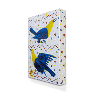 Footloose & Fancy Free - Metal Box Art Metal Box Wall Art Shelle Lindholm