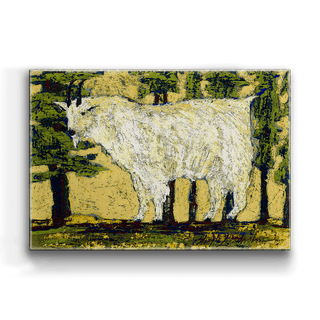 Glacier Glow - Metal Box Art Metal Box Wall Art Shelle Lindholm
