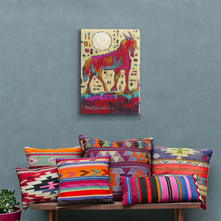 Hot Dog, Wolf - Metal Box Art Metal Box Wall Art Shelle Lindholm