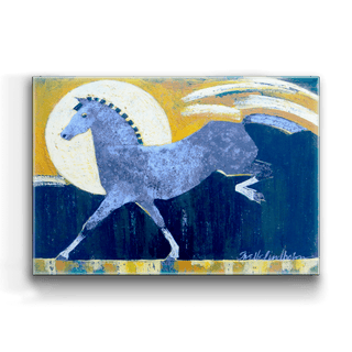 Hunter Jumper - Metal Box Art Metal Box Wall Art Shelle Lindholm