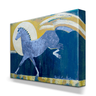 Hunter Jumper - Metal Box Art Metal Box Wall Art Shelle Lindholm
