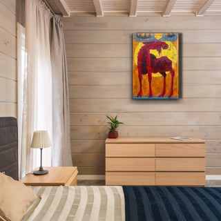 Mr. Sunshine Moose - Metal Box Art Metal Box Wall Art Shelle Lindholm
