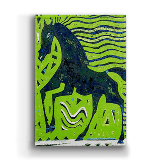 Quixote Horse - Metal Box Art Metal Box Wall Art Shelle Lindholm