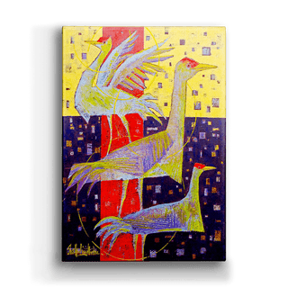 Red Heads - Metal Box Art Metal Box Wall Art Shelle Lindholm