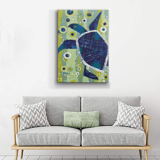Rising Turtle - Metal Box Art Metal Box Wall Art Shelle Lindholm