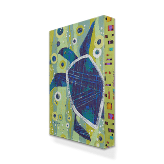 Rising Turtle - Metal Box Art Metal Box Wall Art Shelle Lindholm