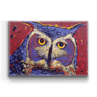 Old Sage - Metal Box Art Metal Box Wall Art Shelle Lindholm