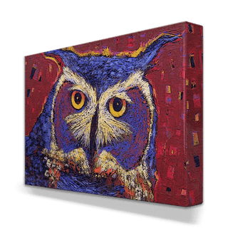 Old Sage - Metal Box Art Metal Box Wall Art Shelle Lindholm