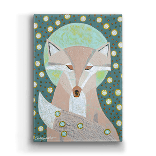 Spirit Fox - Metal Box Art Metal Box Wall Art Shelle Lindholm
