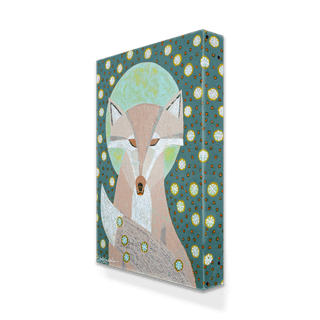 Spirit Fox - Metal Box Art Metal Box Wall Art Shelle Lindholm