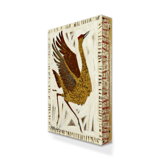 Shake a Tail Feather #2 - Metal Box Art Metal Box Wall Art Shelle Lindholm