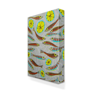 Top Feeders - Metal Box Art Metal Box Wall Art Shelle Lindholm