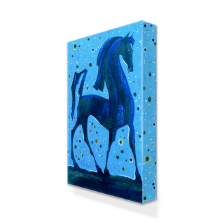Walking Tall - Metal Box Art Metal Box Wall Art Shelle Lindholm