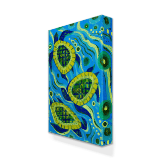 Water Babies - Metal Box Art Metal Box Wall Art Shelle Lindholm