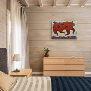 Wild and Wooly - Metal Box Art Metal Box Wall Art Shelle Lindholm
