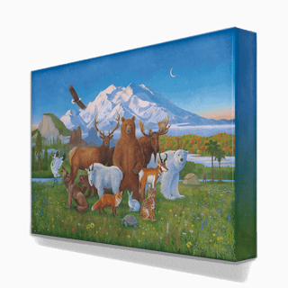 Wilderness Act - Metal Box Art Metal Box Wall Art Monte Dolack