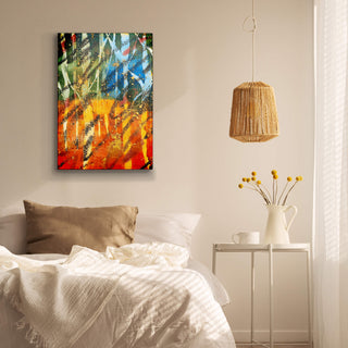 Written Wood I - Metal Box Art Metal Box Wall Art Nancy Seiler
