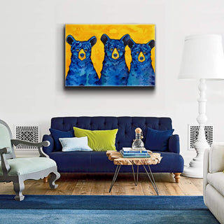 Los Tres Hermanos - Metal Box Art Metal Box Wall Art Karen Savory