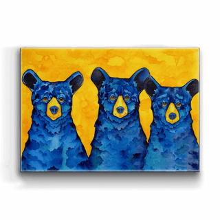Los Tres Hermanos - Metal Box Art Metal Box Wall Art Karen Savory