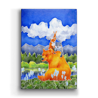 Nature's Balance - Metal Box Art Metal Box Wall Art Karen Savory