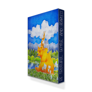 Nature's Balance - Metal Box Art Metal Box Wall Art Karen Savory