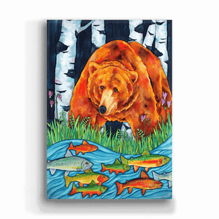 Being Schooled - Metal Box Art Metal Box Wall Art Karen Savory