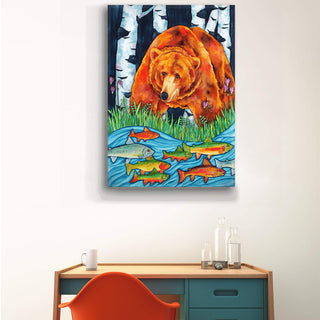 Being Schooled - Metal Box Art Metal Box Wall Art Karen Savory