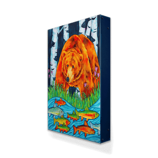 Being Schooled - Metal Box Art Metal Box Wall Art Karen Savory