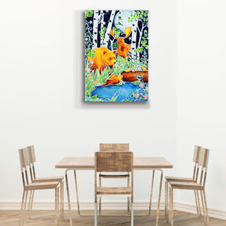 Celebrate Nature's Diversity - Metal Box Art Metal Box Wall Art Karen Savory