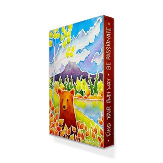 Discover a Hidden Meadow - Metal Box Art Metal Box Wall Art Karen Savory