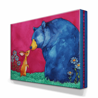 The Scent of Friendship - Metal Box Art Metal Box Wall Art Karen Savory