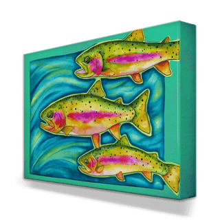In Deep - Metal Box Art Metal Box Wall Art Karen Savory
