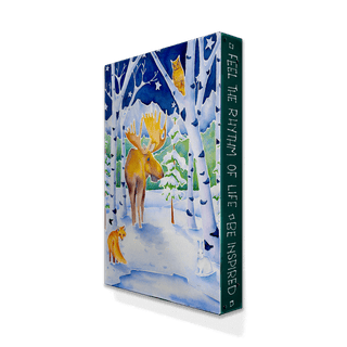 Long Winter Nights - Metal Box Art Metal Box Wall Art Karen Savory
