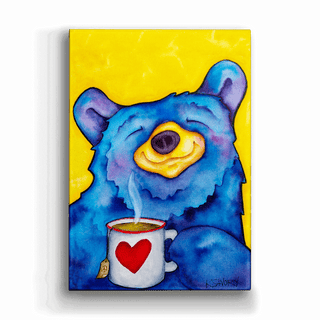 Peace, Love, Happieness - Metal Box Art Metal Box Wall Art Karen Savory