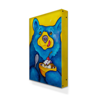 Two Scoops For You - Metal Box Art Metal Box Wall Art Karen Savory