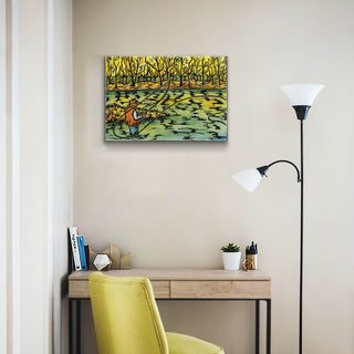 Fall - Metal Box Art Metal Box Wall Art Karen Savory