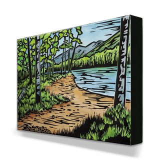 Spring - Metal Box Art Metal Box Wall Art Karen Savory