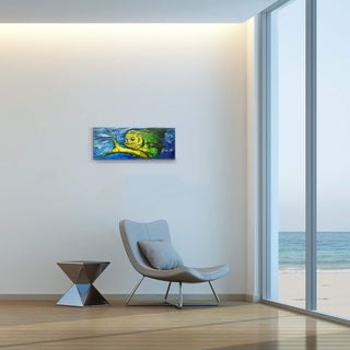 Dolphin Fish/Mahi-Mahi: Metal Box Art Metal Box Wall Art Ed Anderson