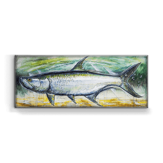 Patagonia Tarpon: Metal Box Art Metal Box Wall Art Ed Anderson