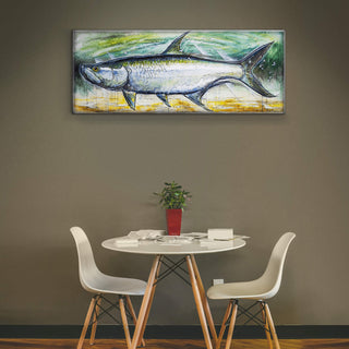 Patagonia Tarpon: Metal Box Art Metal Box Wall Art Ed Anderson
