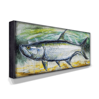Patagonia Tarpon: Metal Box Art Metal Box Wall Art Ed Anderson