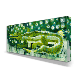 Galloping Gator - Metal Box Art Metal Box Wall Art Shelle Lindholm