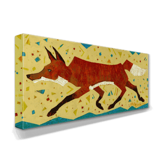 Happy Go Lucky - Metal Box Art Metal Box Wall Art Shelle Lindholm